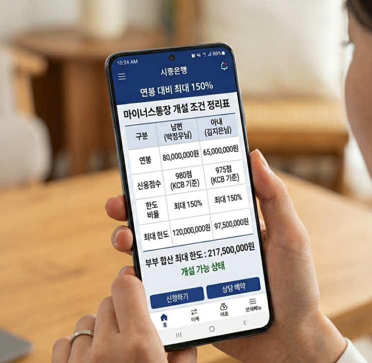 [부부 마이너스통장 한도] 더샵 신길 센트럴시티 예비당첨 준비! 2029년 입주 대비 맞벌이 마통 개설 조건 및 DSR 계산법