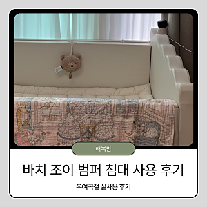 [내돈내산] 태하네 예린이 침대에 꽂혀 결국 들인 '바치(BACHI) 조이 범퍼침대' 우여곡절 솔직 ....
