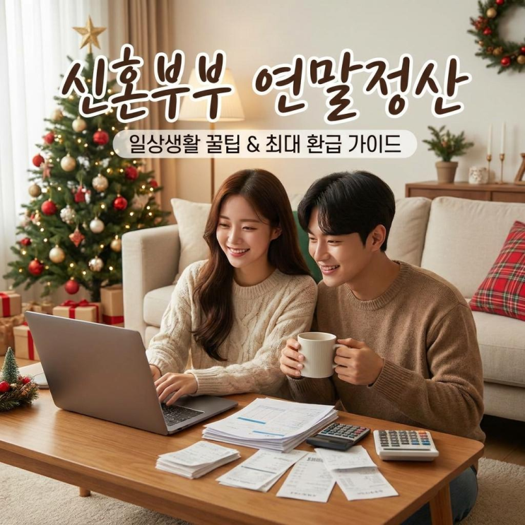  신혼부부 첫 연말정산, 이거 모르면 수십만 원 날립니다 (실수 TOP 3)