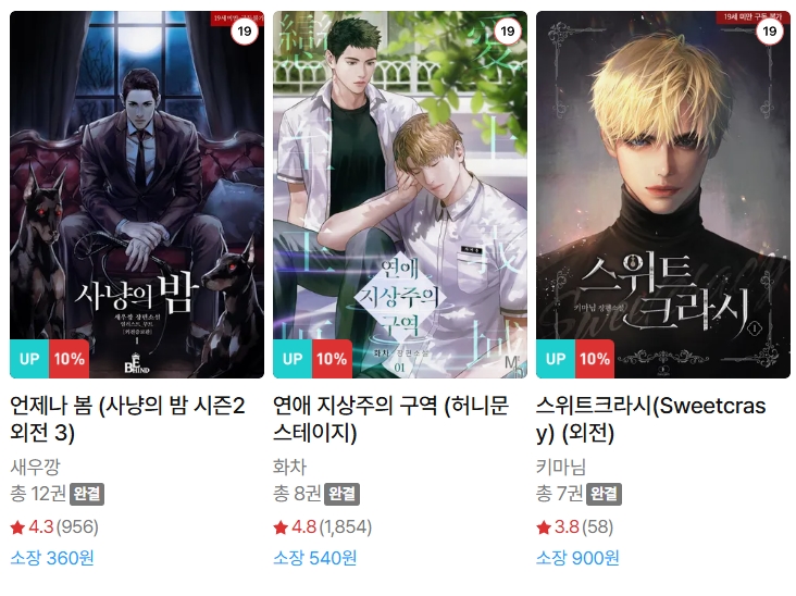  BL소설 신간) 26년 4월 23일 신간
