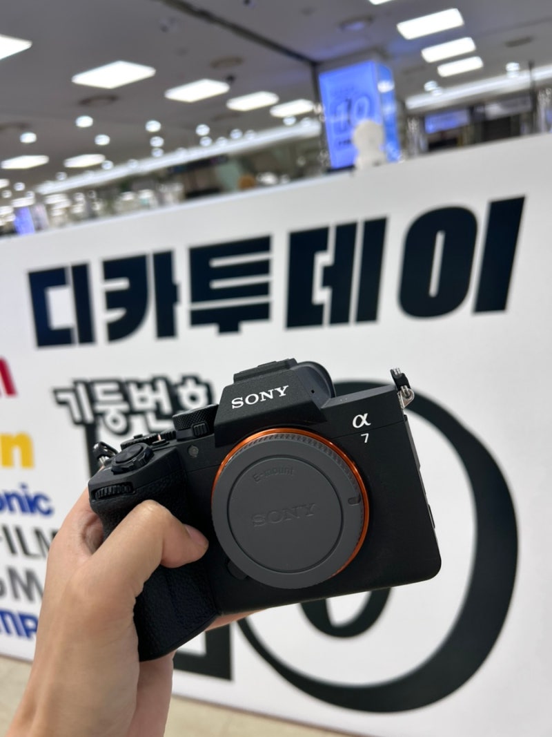 신도림 테크노마트 중고카메라 매장 추천 (신상 SONY A7M5 사용 후기)