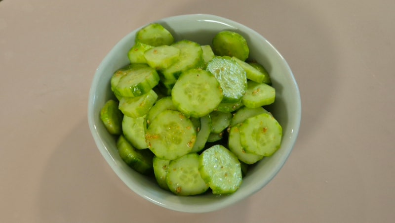어린이 오이무침 만드는 법 아이가 잘 먹는 반찬