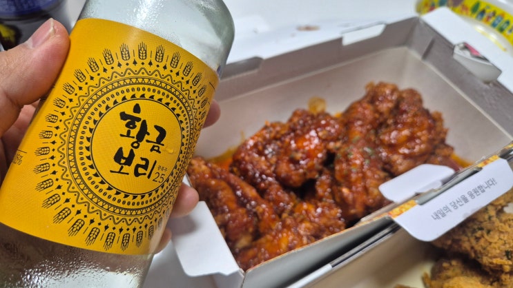  보리소주 한잔 솔직후기.. 치킨플러스 봉담점이 사라진 건 충격! [황금보리]