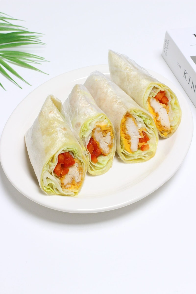 치킨 스낵랩 만들기, 냉동 치킨 텐더 활용, 치킨 스낵랩 소스, 아이 간식, 주말 간식