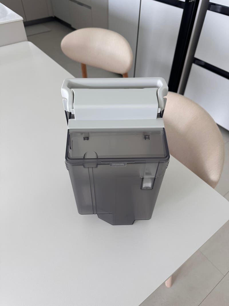 삼성 제습기 물통 누수, 고객센터 무상 교체 받은 후기 (눈금 크랙 결함) AY18CG7500GGD