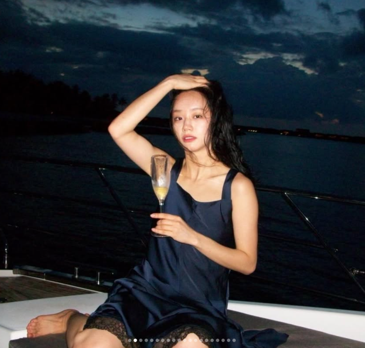  혜리, 몰디브서 비키니 자태 뽐내 끝내주는 휴가