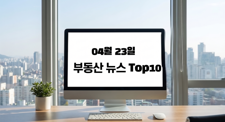  부동산 뉴스/이슈거리0423