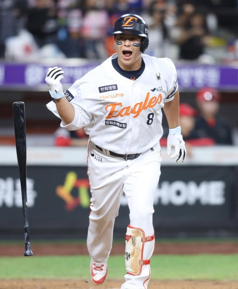 “드디어 터졌다” 한화이글스 노시환 1군 복귀전, 135m 홈런으로 완벽하게 부활