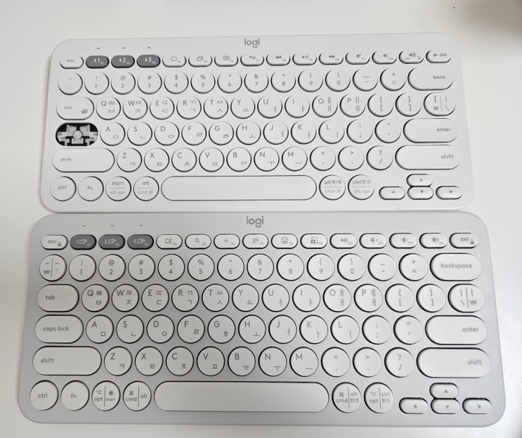  [아이패드 키보드] 로지텍 k380/k380s 비교 및 k380s 도브 화이트 구매 후기