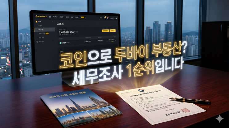  코인 대박 나서 미국 두바이 부동산 사려다 외환관리법 위반? (해외자산 취득 소명법)