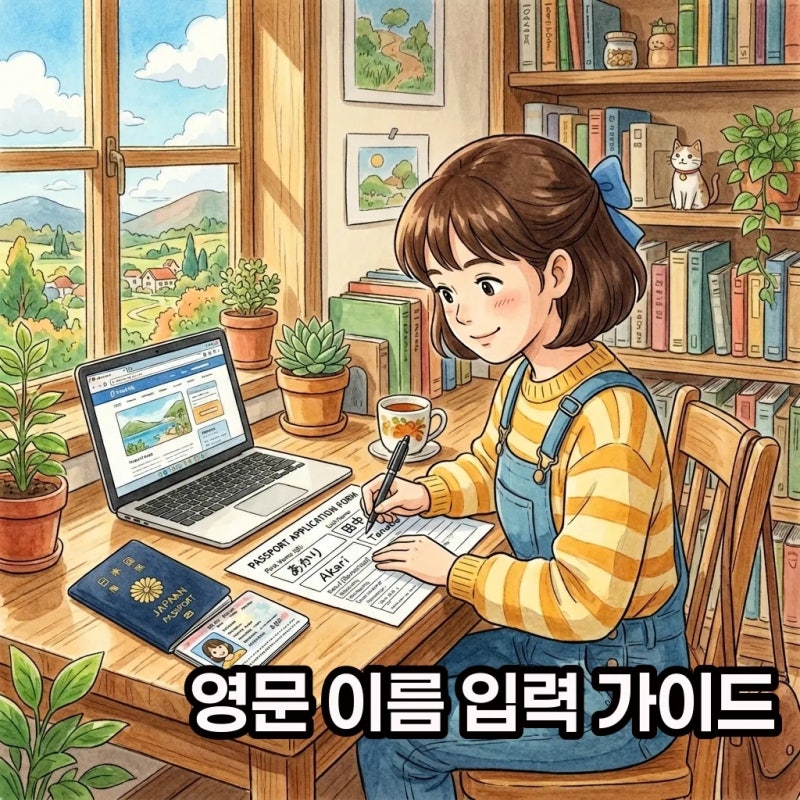 First Name 뜻과 Last Name 차이, 해외여행 영문이름 입력 완벽 정리