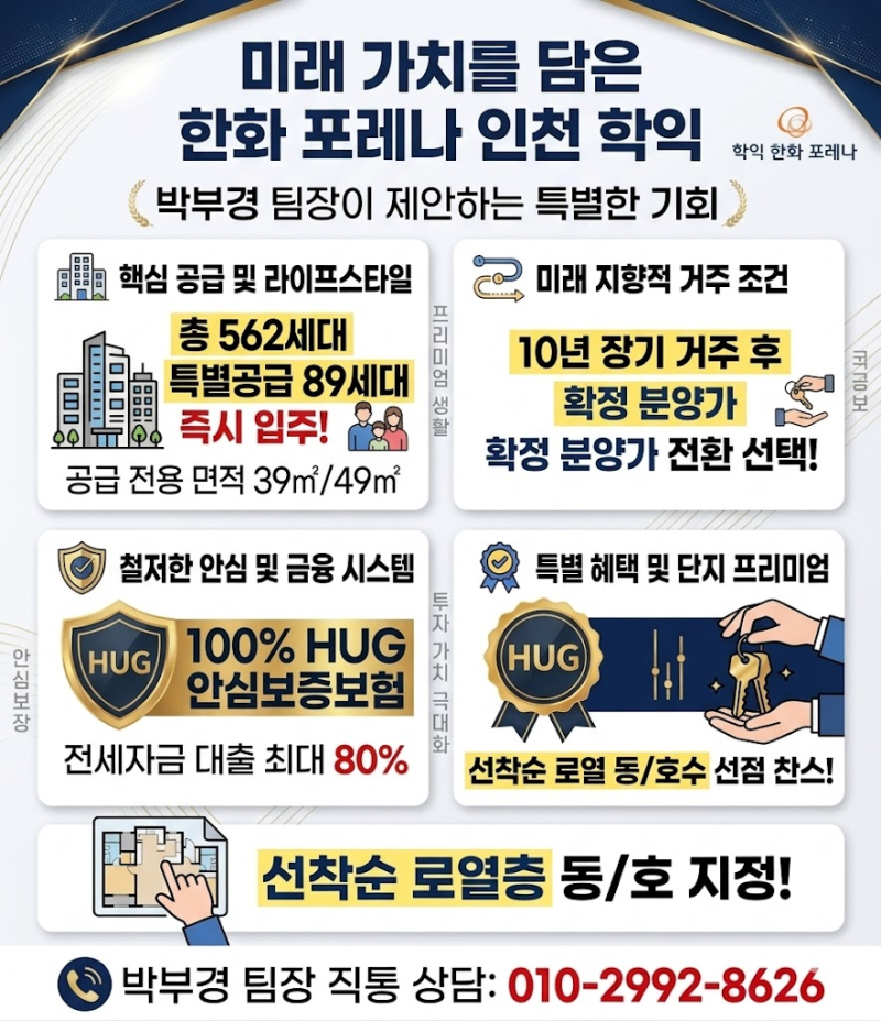 포레나 인천학익 민간임대 전세, 이것만 알면 됩니다 ?