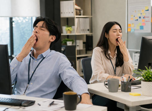 오후 되면 '꾸벅꾸벅' 춘곤증 원인과 완화법…지속 땐 질환 의심