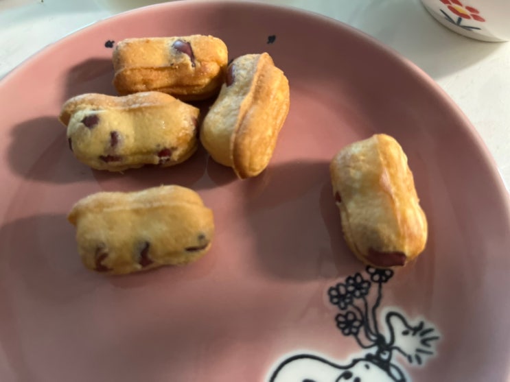  서문시장 땅콩빵 냉동 간식, 180도 4분으로 바삭하게 먹은 리뷰