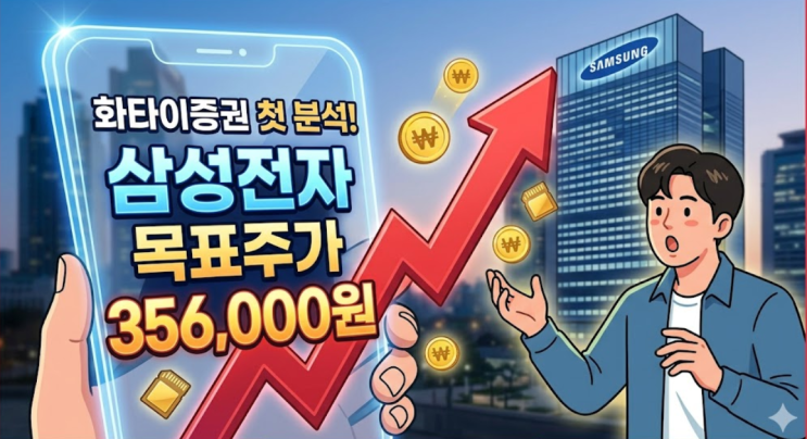  삼성전자, 중국 화타이증권 첫 커버리지 분석! 35만원 목표주가