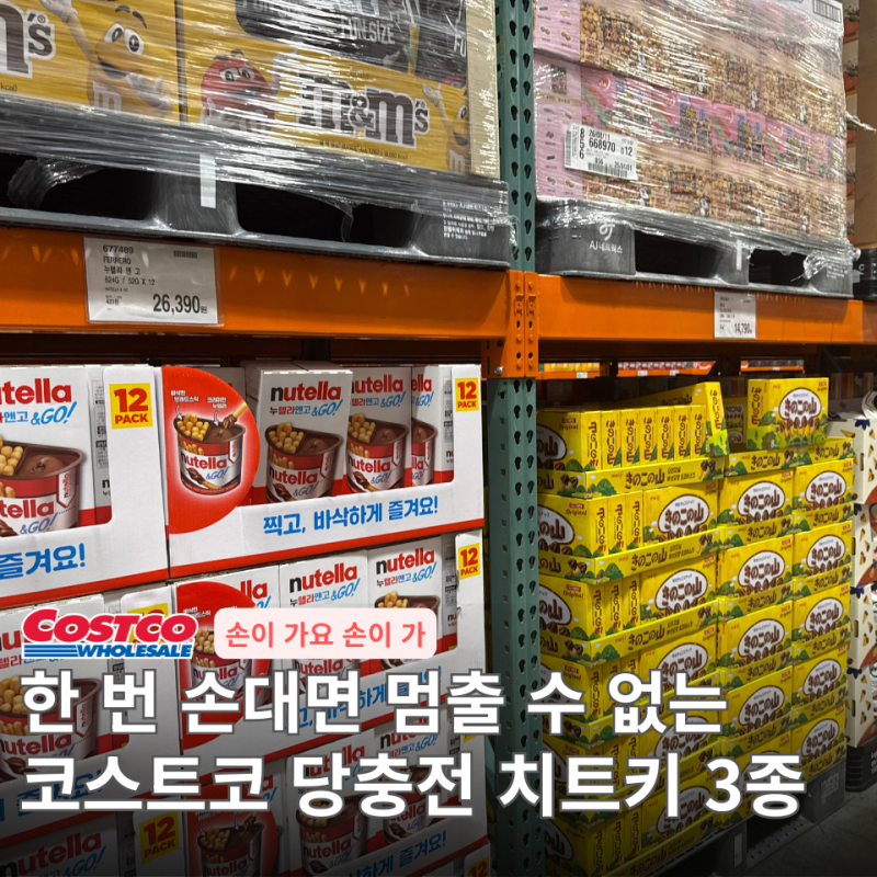 "눈이 번쩍 뜨여요" 춘곤증 이기는 코스트코 과자 추천템