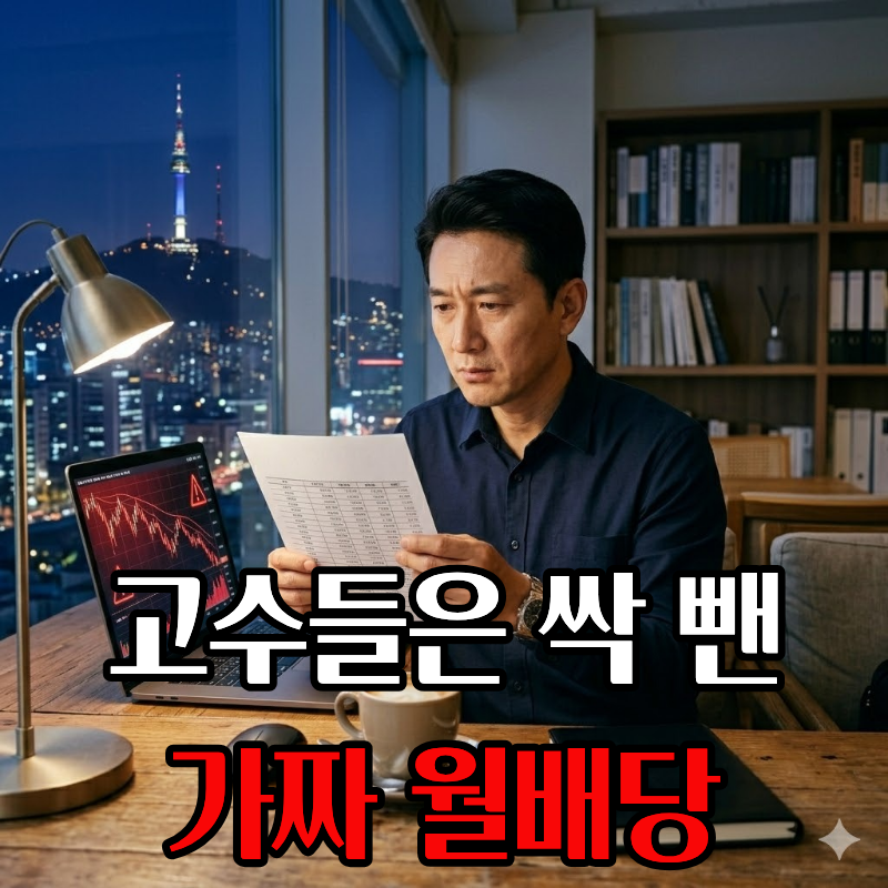 [경고] 제2의 월급 만들려다 독 됩니다, 2026 ISA 커버드콜 '진짜'와 '가짜' 구별법