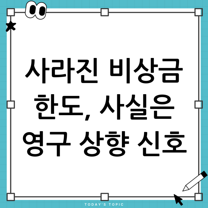 신한카드 비상금 한도, (비상금한도) 표시가 사라졌다면? 영구 상향의 진실 총정리