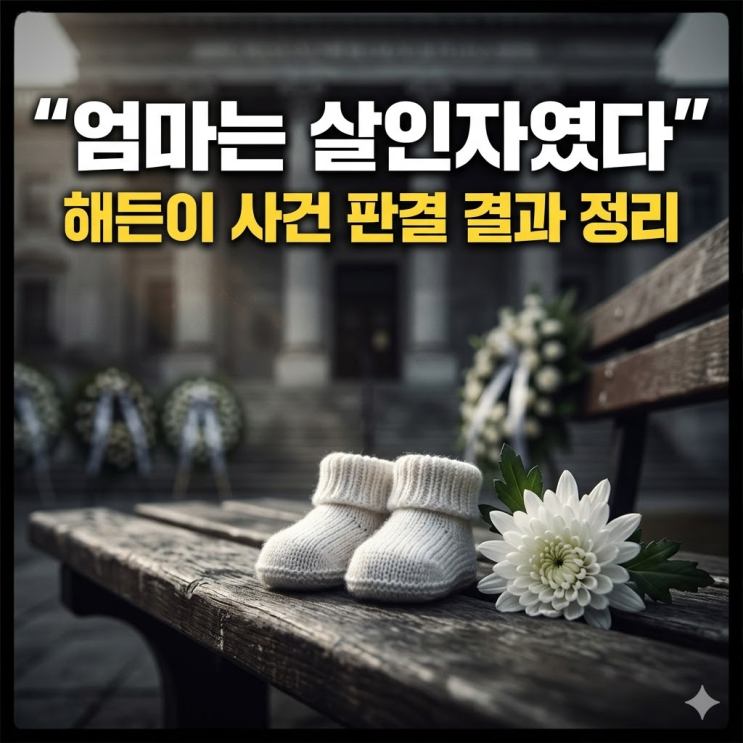  "해든아 미안해" 여수 영아 학대 친모 무기징역 선고... 판결문 속 준엄한 꾸짖음