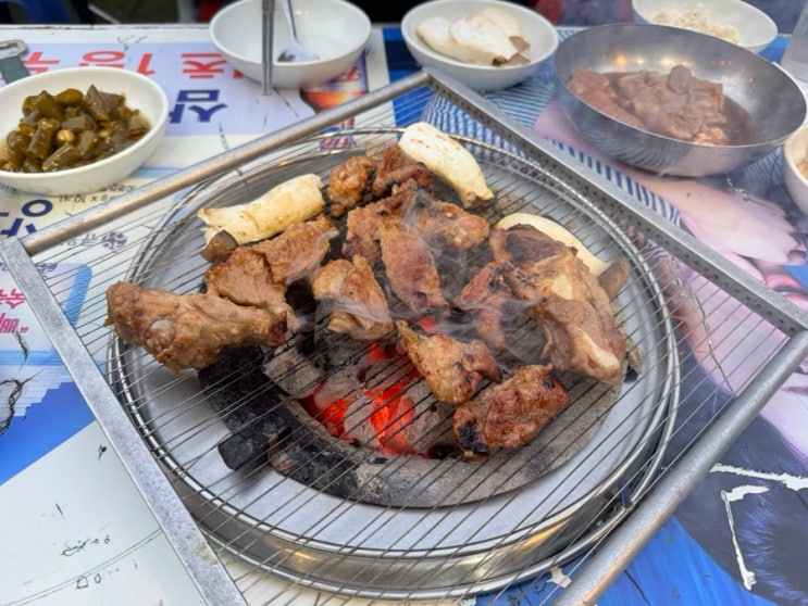  종로5가맛집 평원숯불갈비 | 종로 야장 노포감성 돼지갈비집
