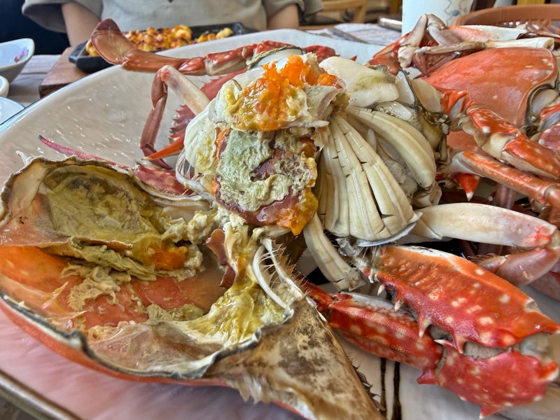 오이도꽃게찜 신선한 해산물 맛집 해상공원횟집