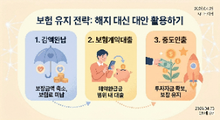   보험 해약 전 반드시 고려해야 할 체크리스트