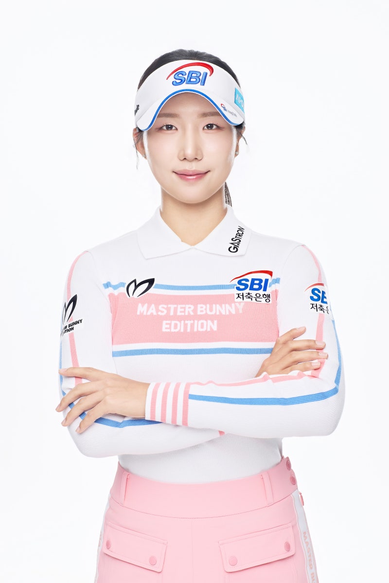 이동은 프로, SBI 저축은행 골프단 프로필 촬영