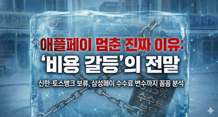  "결국 비용이 문제였나"...신한 이어 토스뱅크도 멈춘 애플페이, 무슨 일일까?