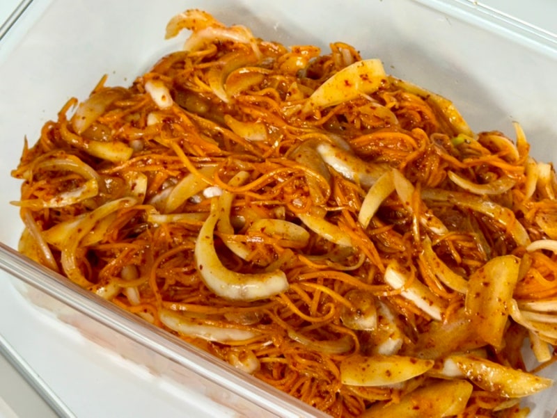 당근김치 만들기 간단하고 맛있게 당근 많이 먹게 됨