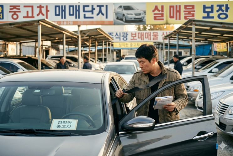중고차 저렴하면서도 확실하게 구매하는 꿀팁 5가지 (허위매물·침수차 완벽 차단)