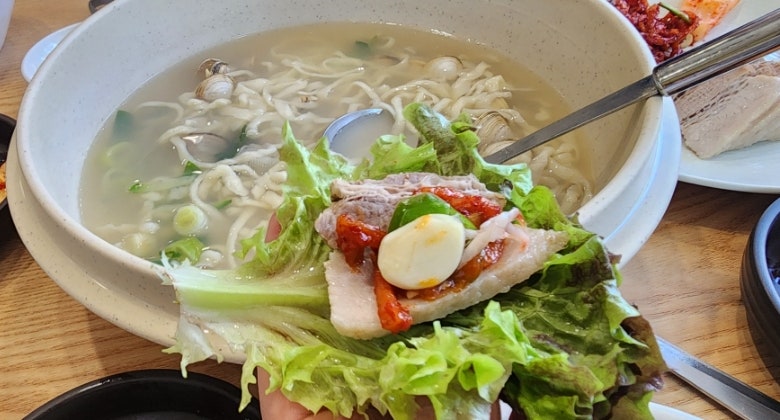 부산 대연동 아이랑 공원칼국수 웨이팅 맛집