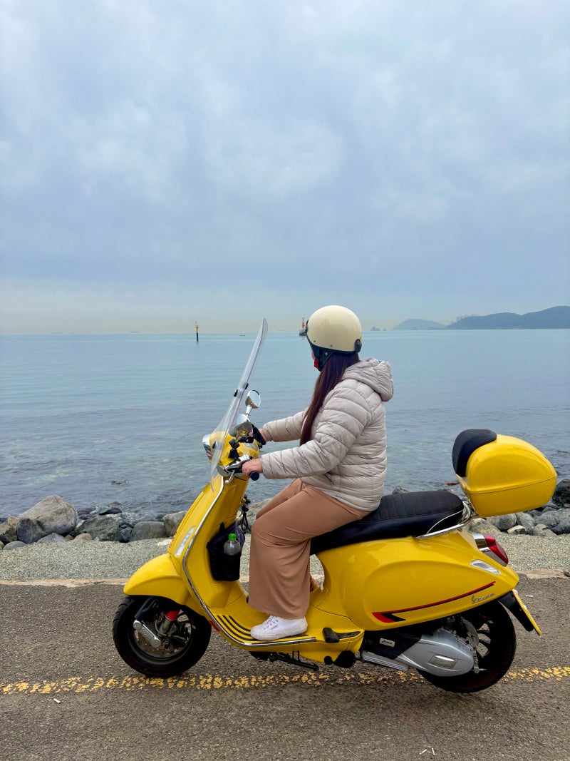 부산 해운대 주차 편한 여행 방법 스쿠터대여 더블유바이크해운대점 스쿠터렌트