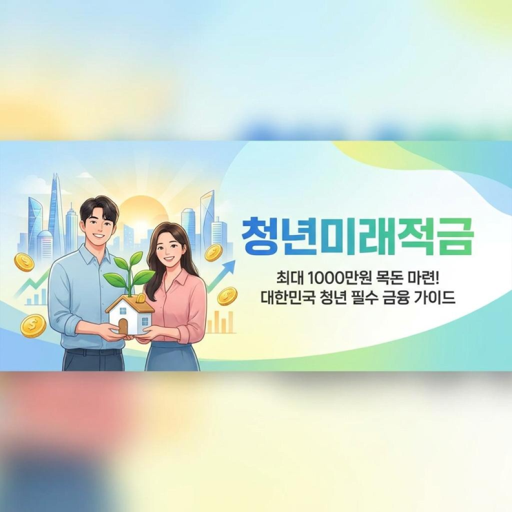  2026 청년미래적금, 이 글 하나로 자격부터 신청까지 5분 만에 끝내세요.