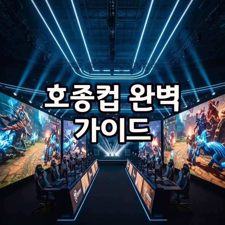 <b>호종컵</b> 일정 명단 치지직 드래프트 및 주요 이슈 체크