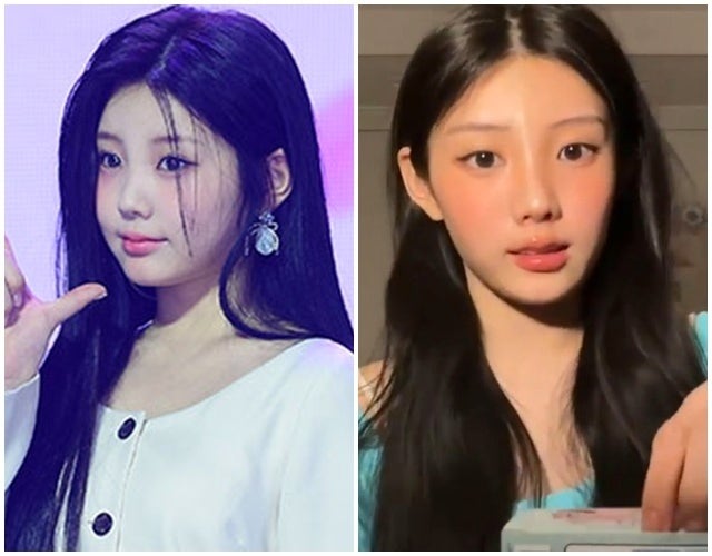 아일릿 원희, 볼살 실종 사태…대체 어디 갔나 보니