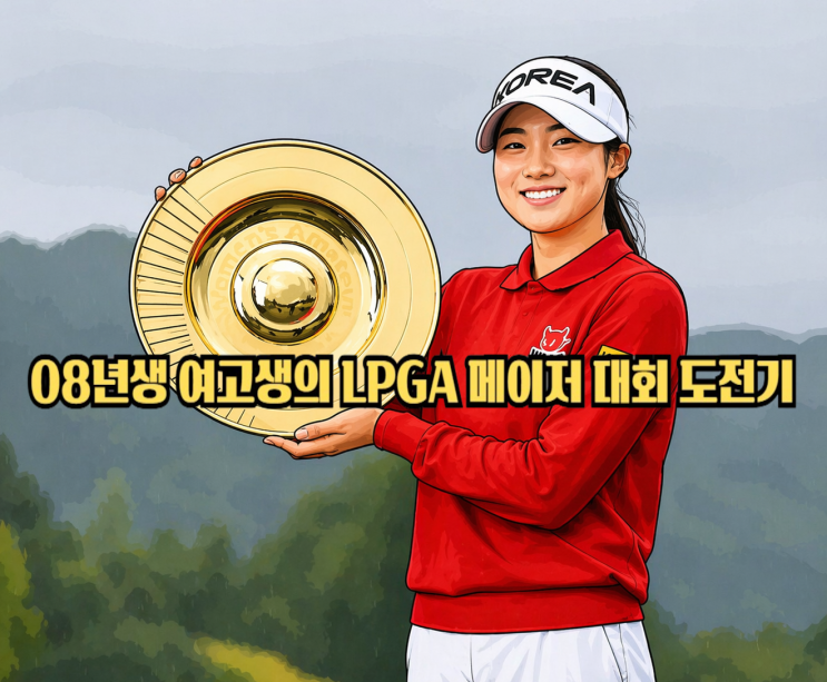 08년생 여고생의 LPGA 메이저 우승 도전 <b>양윤서 골프</b>선수