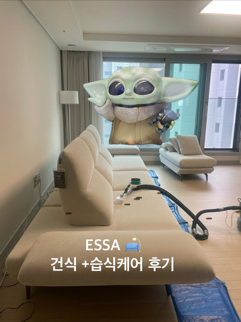 [ESSA] 에싸 패브릭 소파 클리닝 서비스 솔직 후기 (출산준비)