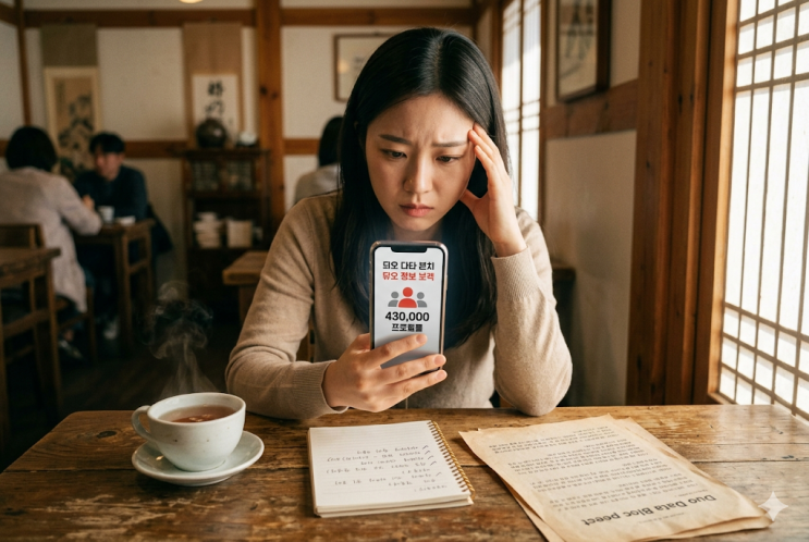 [긴급] 듀오 43만명 개인정보 유출! 키·몸무게·자산까지? 확인 및 대응법 총정리