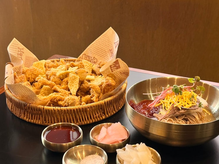  나은이네 _ 회기, 경희대 맛집 추천  메밀국수와 메밀 치킨이 있는 한식 주점