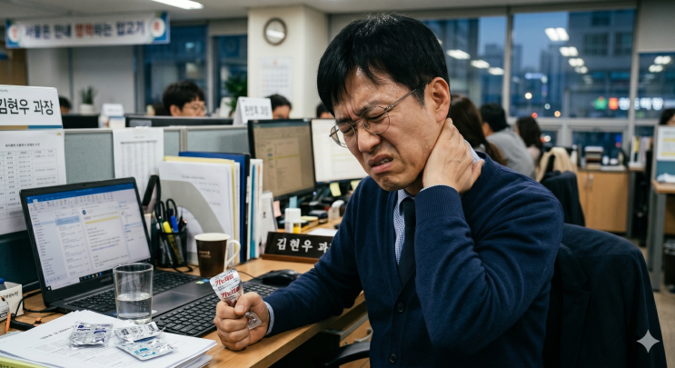  [은행사거리 한의원] 매일 먹는 두통약, 이제는 끊으세요.