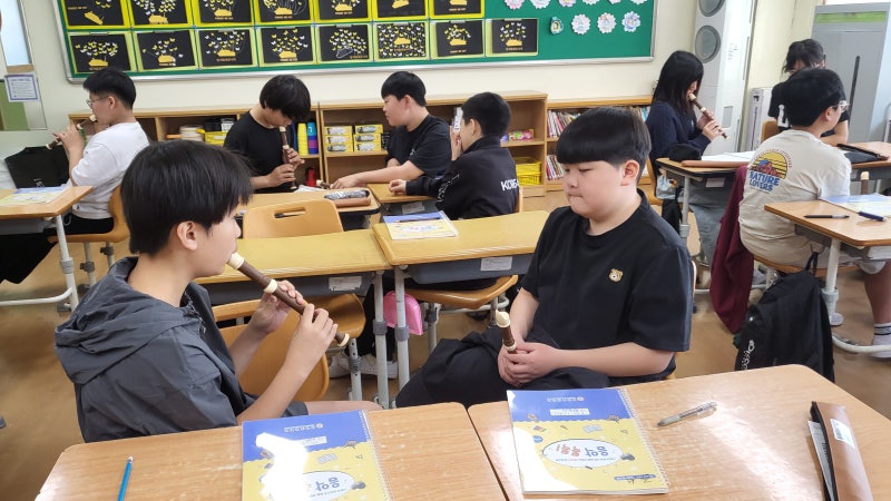 [리코더 동아리-2] 리코더 미션 1,2 단계, 가위바위보 확인, 고향의 봄