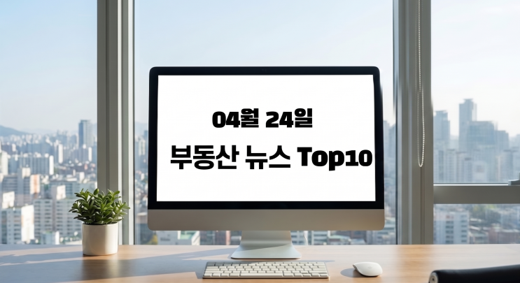  부동산 뉴스/이슈거리0424