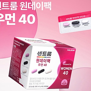 센트룸 원데이팩 우먼 40 바쁜 워킹맘을 위한 딱 1분 건강 루틴