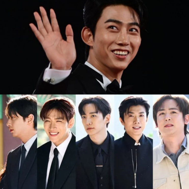 <b>2PM</b> 완전체 총출동 실화냐?... 결실 사회 황찬성 축가 <b>멤버</b>들
