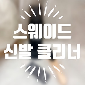 스웨이드 신발 세탁법 ㅣ 신발 클리너로 이거 진짜 될까?