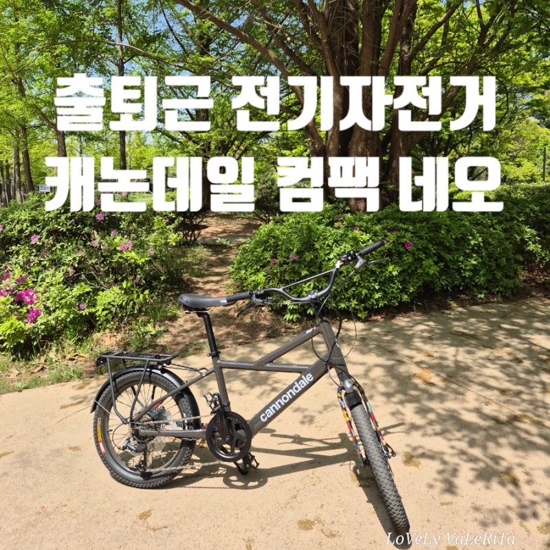 출퇴근 자전거 전기자전거 캐논데일 컴팩 네오 시승후기
