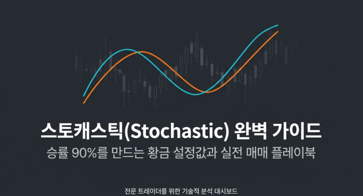  스토캐스틱(Stochastic) 완벽 가이드 | 승률 90% 만드는 황금 설정값