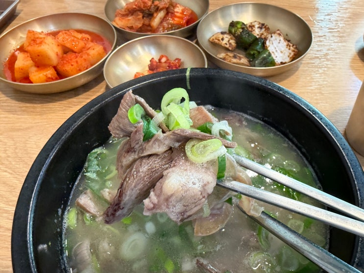 [도화동맛집] 찐으로 우려낸 사골 국내산 한우 횡성소머리국밥