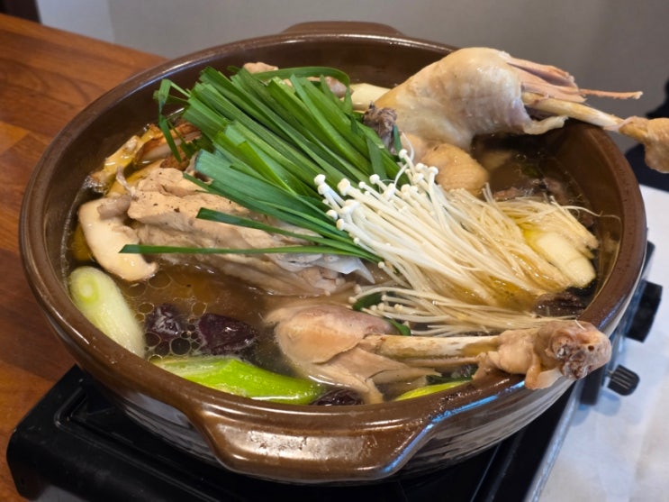  안산 고잔 백숙 맛집 산과바다 원기회복 보양식 능이백숙 추천