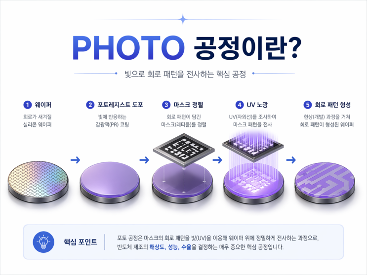  [반도체 기초] PHOTO 공정이란?